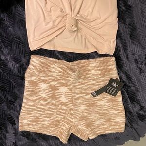 4/$20 Sale.                                    ✨High Waisted Knit Shorts✨